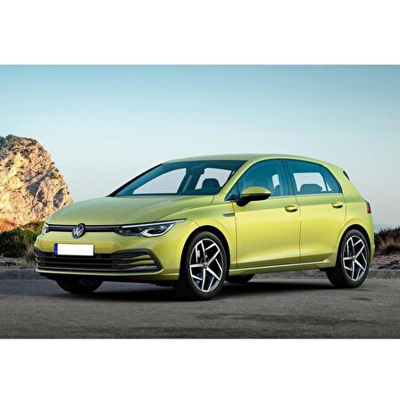 VW Golf 2020-2024 Sol Ön Kapı Dörtlü Cam Düğmesi Krom 5G0959857E