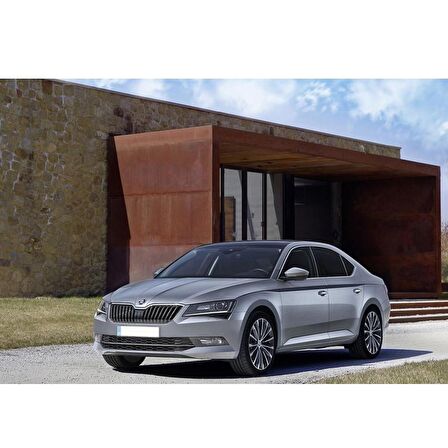 Skoda Superb 3 2015-2019 Sol Ön Kapı Dörtlü Cam Düğmesi Krom 5G0959857E