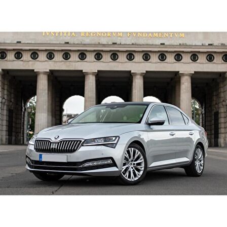 Skoda Superb 3 2020-2023 Sol Ön Kapı Dörtlü Cam Düğmesi Krom 5G0959857E