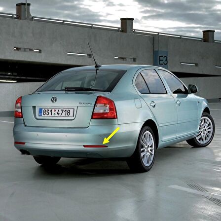 Skoda Octavia 2 2009-2012 Arka Tampon Sağ Alt Köşe Reflektörü 1Z0945106A