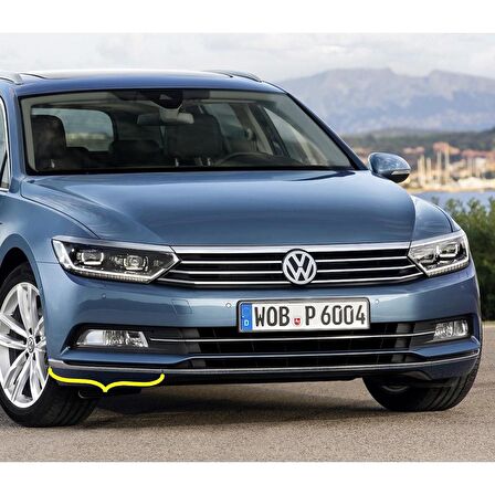 VW Passat B8 2015-2019 Ön Tampon Alt Sağ Çıta Kromaj 3G0853254