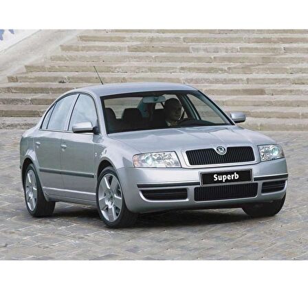 Skoda Superb 1 2002-2008 Sol Ön Dörtlü Cam Düğme Yuvası Gri 3B1867171E