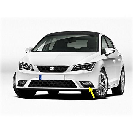 Seat Leon MK3 2013-2016 Ön Tampon Sol Sis Farı Kapağı 5F0853665A