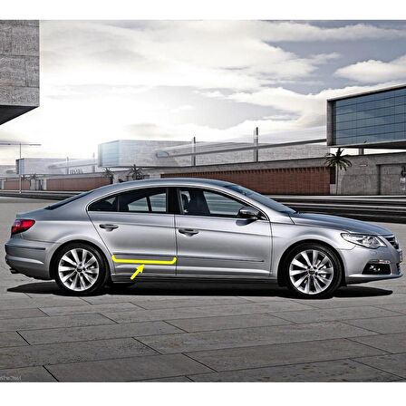 VW Passat CC 2009-2012 Sağ Arka Kapı Çıtası Kromaj 3C8853074A