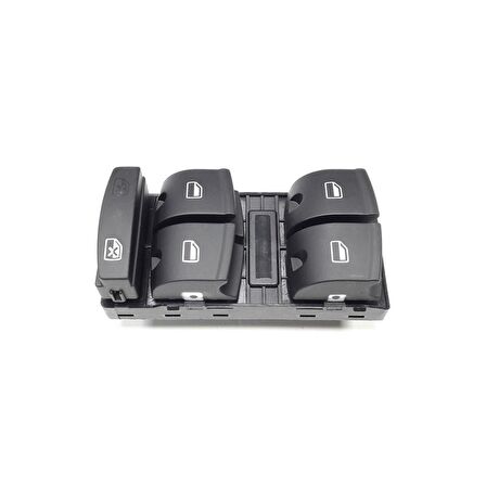 Audi A6 2005-2008 Sol Ön Kapı Dörtlü Cam Açma Düğmesi 4F0959851F