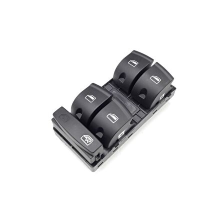 Audi Q7 2010-2015 Sol Ön Kapı Dörtlü Cam Açma Düğmesi 4F0959851F