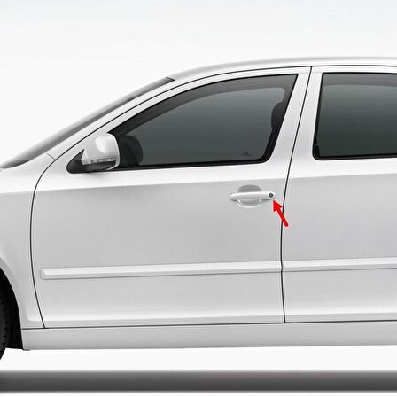 VW Polo 2002-2005 Ön Dış Kapı Kolu Kapağı 3B0837879A