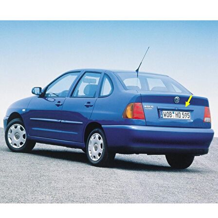 VW Polo Classic Sedan 1996-2002 Bagaj Kapağı Plaka Çıtası 6K5827577