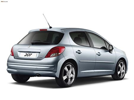 Peugeot 207 HB 2006-2012 Arka Camı Silecek Kolu Kapak Takımı 6429R2