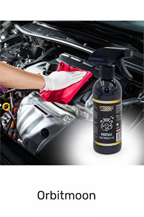 Canlı Parlak Görünüm Yağ Uyumlu Çevre Dostu Araba Oto Motor Kir Temizleyici