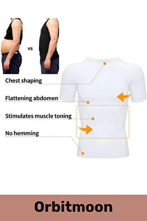 Yeni Ürün Bel Göğüs Dik Duruş Jinekomasti Toparlayıcı Erkek Extra Göbek Sıkılaştırıcı Korse Atlet