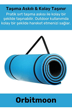 Premium Antibakteriyel Silinebilir Çift Taraflı Kaymaz Silinebilir Yoga Meditasyon Minderi 6,5mm Mat