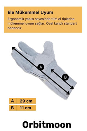 Premium Tasarım Isıya Dayanıklı Kaynak Yangın Su Geçirmez Çok Amaçlı Yanmaz Deri Eldiven