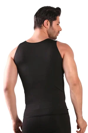Özel Seri Terleme Hızlandırıcı Rahat Şık Destekleyici Termal Sauna Erkek Atlet