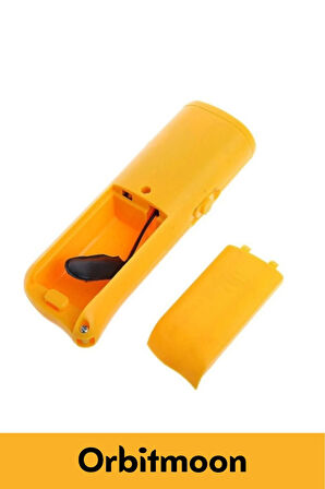 Premium Ürün 9 Volt 150 Desibel Ergonomik Ultrasonik Pilli Ledli Flaş Köpek Uzaklaştırıcı Eğitici