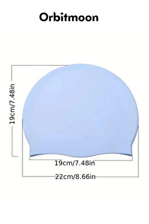 Yeni Seri Kaymaz Su Geçirmez Sızdırmaz Silikon Yüzücü Elastik Yüzme Şapkası Havuz Deniz Bonesi