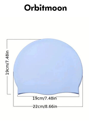 Yeni Seri Kaymaz Su Geçirmez Sızdırmaz Silikon Yüzücü Elastik Yüzme Şapkası Havuz Deniz Bonesi