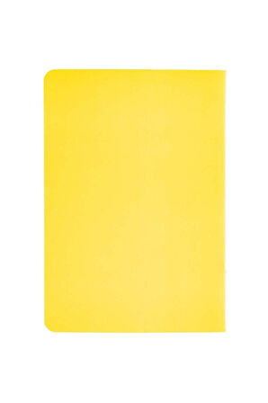 Colors A5 40 Yaprak ÇİZGİLİ Karton Kapak Sarı