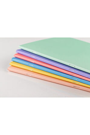 Colors A5 60 Yaprak ÇİZGİLİ Karton Kapak Sarı