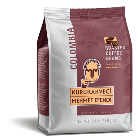 Kurukahveci Mehmet Efendi Colombia Çekirdek Kahve 250 gr