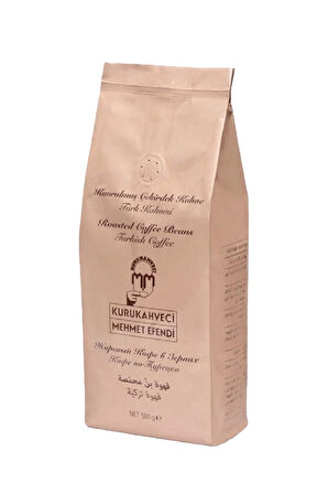 Mehmet Efendi Kavrulmuş Çekirdek Türk Kahve 500 gr x 2 Adet