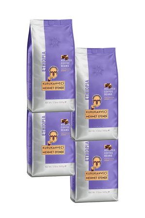 Mehmet Efendi ETHIOPIAN Çekirdek Kahve 500 GR x 4 Adet