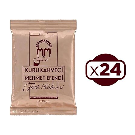  Kahveci Mehmet Efendi Türk Kahvesi 100 Gr x 24