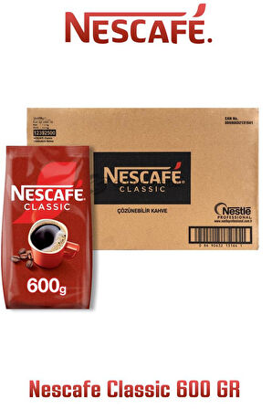 Nescafe Classic Çözülebilir Hazır Kahve 600gr