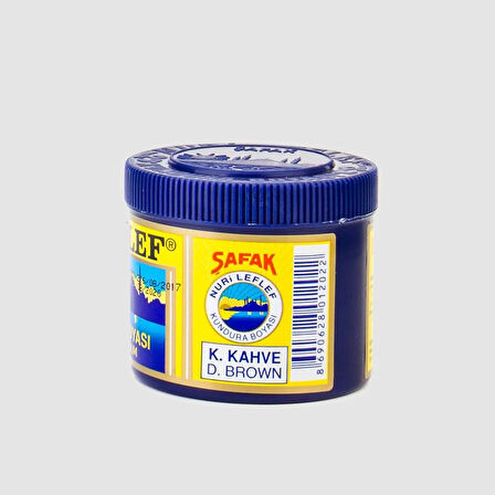 Nuri Leflef Kahverengi Krem Boya 200 ML
