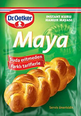 Dr. Oetker Instant Kuru Maya 10 gr X 24 Paket