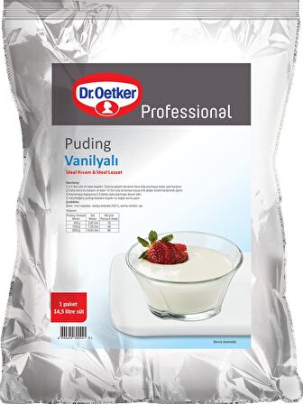 Dr.Oetker Vanilyalı Puding 3 KG