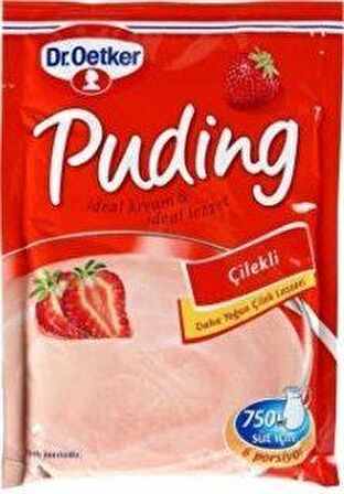 Dr.oetker puding çilekli 120gr