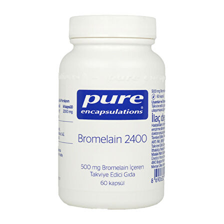 Bromelain 2400 60 Kapsül - AROMASIZ