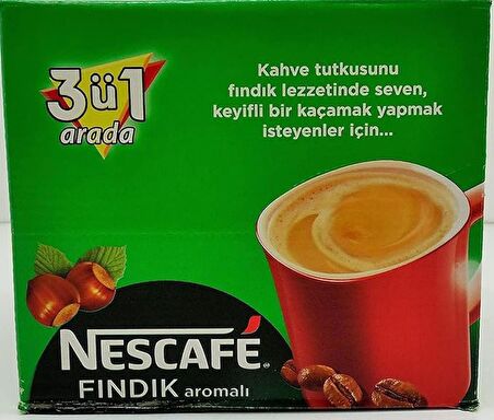 nescafe 3 ü 1 arada 48 li fındıklı