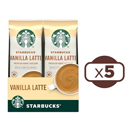 Starbucks Vanilla Latte Premium Kahve Karışımı 21.5 G X 50 Adet