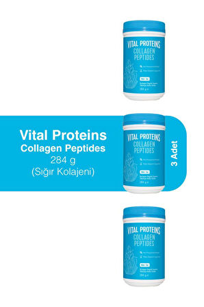 Vital Proteins Collagen Peptides 284 Gr Aromasız-3 ADET-SKT:07/2026