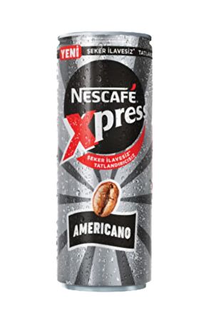 Xpress Americano Black (şekersiz) 250 Ml 24'lü Koli