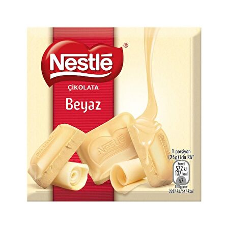 Nestle Classic Beyaz Kare 60 Gr. (6'lı)