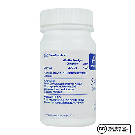 Selenium 200 Mcg 30 Kapsül - AROMASIZ