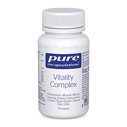 Vitality Complex 30 Kapsül - AROMASIZ