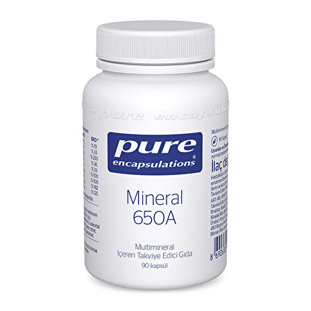 Mineral 650A 90 Kapsül - AROMASIZ