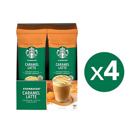 Starbucks Caramel Latte Premium Kahve Karışımı 23 G X 40 Adet