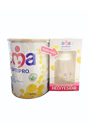 SMA Optipro 3 Prebiyotik Devam Sütü Biberon Hediyeli 800 gr