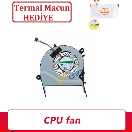 Asus K555, X554, X555 Notebook Cpu Soğutucu Fan / FAN444
