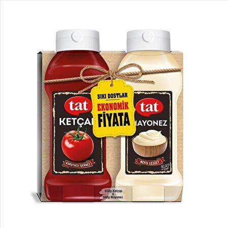 Tat  ketçap 650gr+ mayonez 560gr