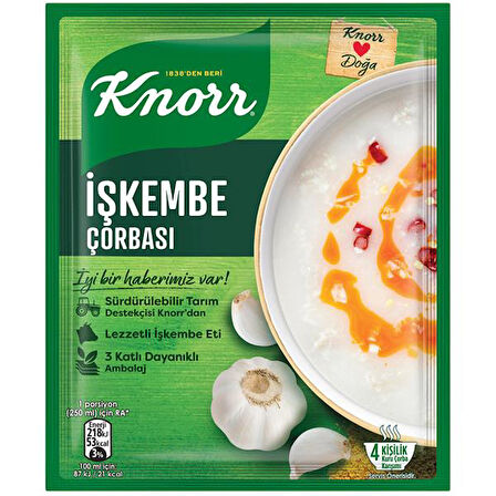 KNORR ÇORBA İŞKEMBE 63 GR X 12 ADET