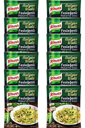 KNORR MAKARNA SOSU FESLEĞENLİ 50 GR X 12 ADET