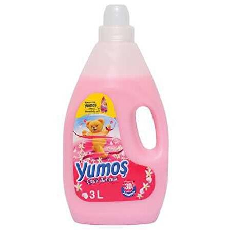 Yumoş Extra Çiçek Bahçesi Beyazlar ve Renkliler İçin Yumuşatıcı 3000 ml 30 Yıkama