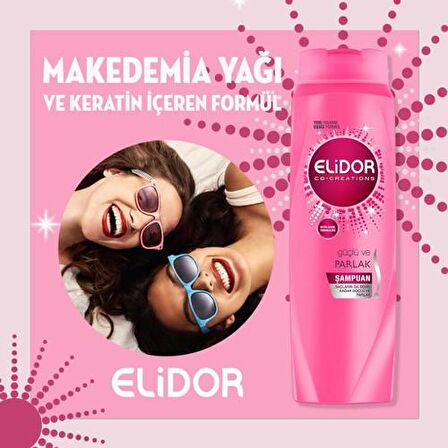 Elidor Saç Bakım Kremi Güçlü ve Parlak 500 ml