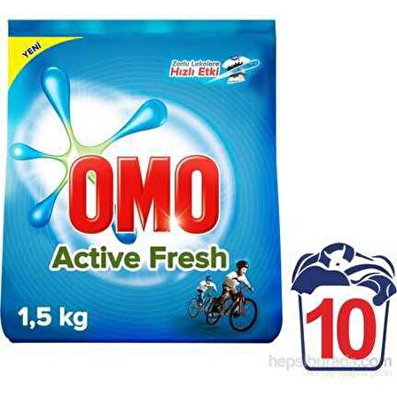 Omo Beyazlar İçin Toz Çamaşır Deterjanı 1.5 kg 10 Yıkama